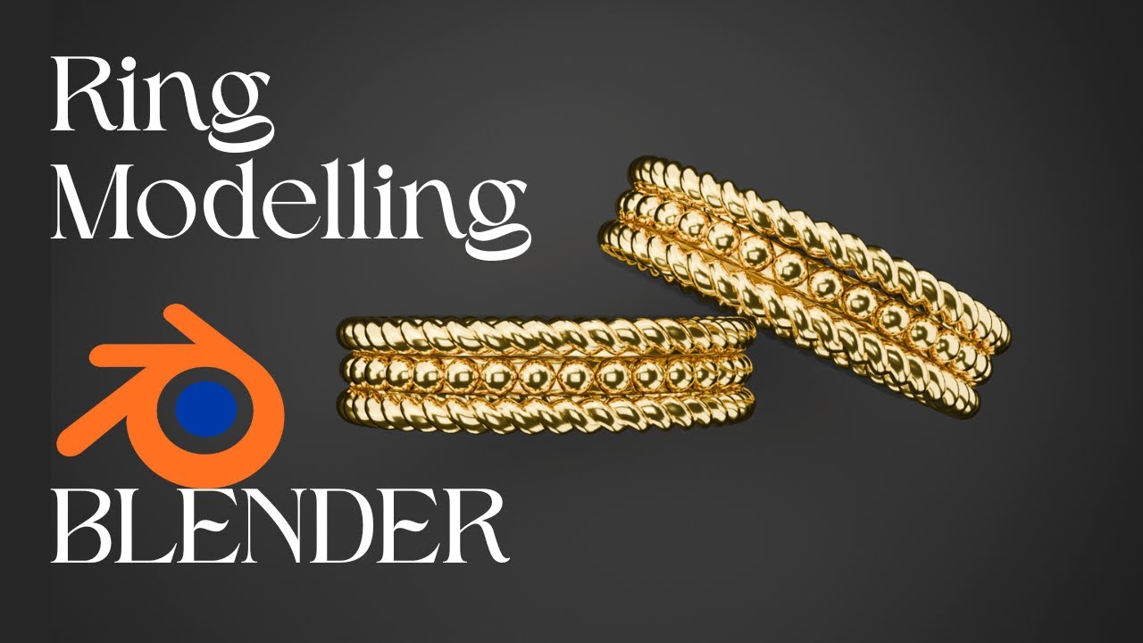 Ring Modeling Tutorial Blender Ring Tutorial | How to Model, Texture & Render a 3D Gold Ring ...