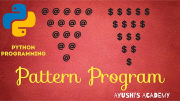 Python pattern programs |printing star