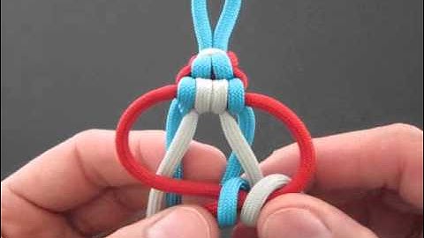 How to Make a Webbed Endless Falls Key Fob by TIAT