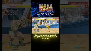 Ultra Street Fighter 2 - Risky Strategy against Zangief