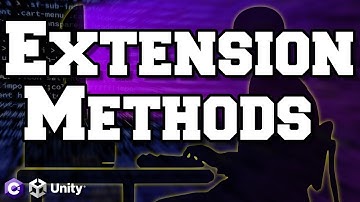 Shorter Cleaner Code with Extension Functions - C# and Unity