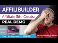 AffiliBuilder Review + REAL DEMO = Spent $54 So You Don't Have To