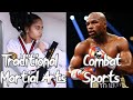 The real difference between traditional martial arts and combat sports
