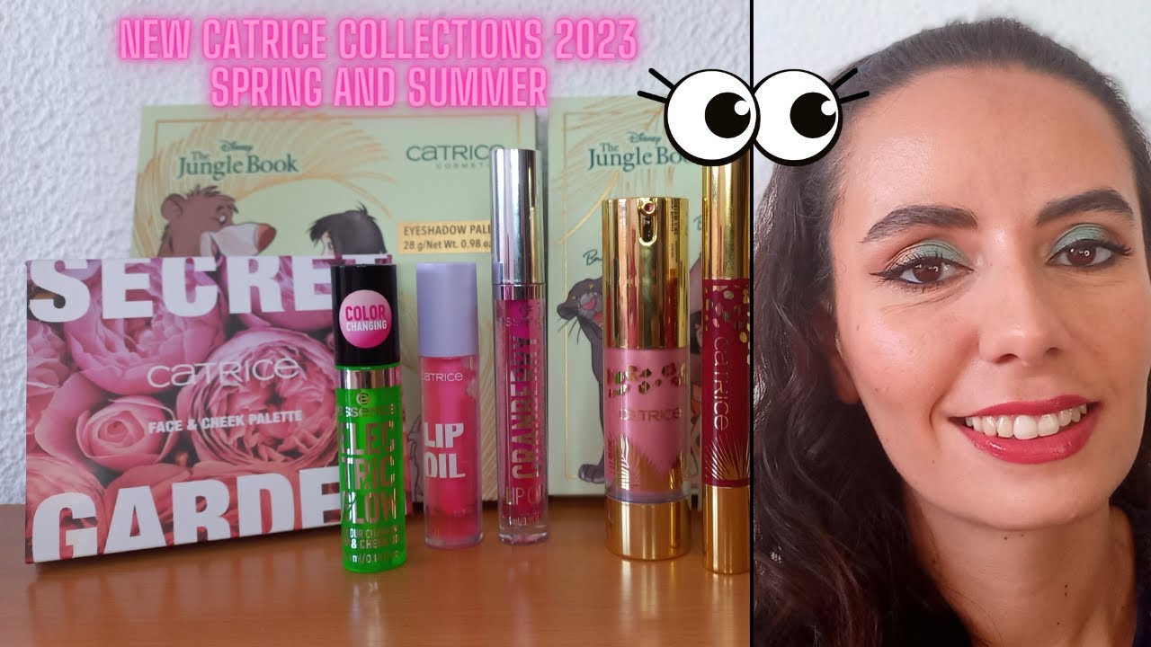 NEW Catrice Collections 2023 / Wild Escape / Secret Garden / Disney The  Jungle Book ✨ - YouTube