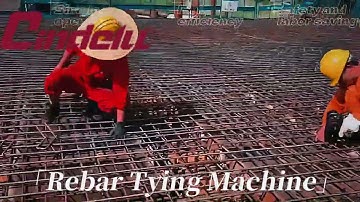 Where to use Cindelu rebar tier, automatic rebar tying machine on construction field