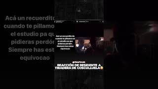 Reacción de RESIDENTE a la tiradera de COSCULLUELA😱