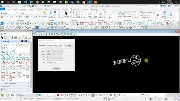 MicroStation CONNECT Edition: How To Import Coordinates