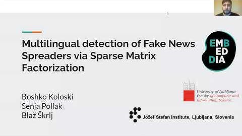 PAN 2020: Multilingual Detection of Fake News Spreaders via Sparse Matrix Factorization