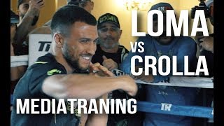 Ломаченко - Кролла. Медиатренировка. Lomachenko vs. Crolla. Mediatraining.