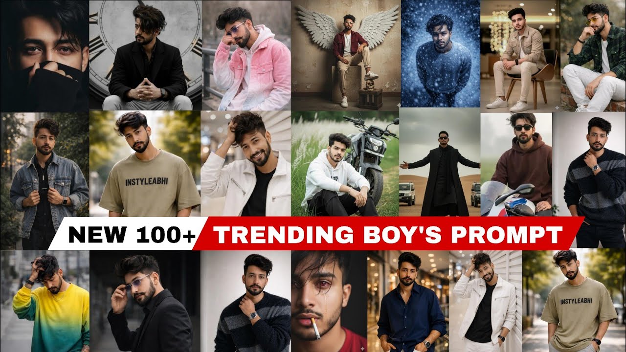 100+NEW INSTAGRAM TRENDING🔥 AI PHOTO EDITING PROMPTS | GOOGLE GEMINI VIRAL🤯 PHOTO EDITING PROMPTS 