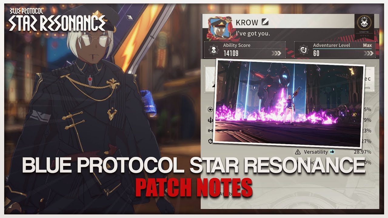 Blue Protocol Star Resonance: New Official Patch Notes (10/30) | 2 New ...