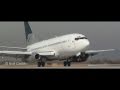 Boeing 737-200 Haciendo &quot;Caballito&quot; Aterrizando en Queretaro