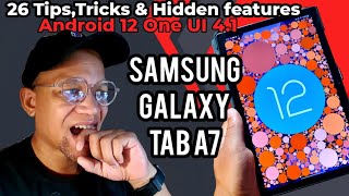 Samsung Galaxy Tab A7 : 26 Tips Tricks & hidden features: Android 12 One ui 4.1 screenshot 2