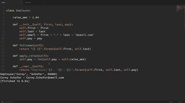 Python OOP Tutorial 5  Special Magic Dunder Methods