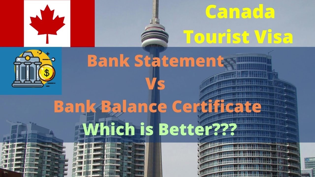 tourist bank account canada