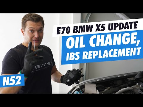 DIY 2007-2010 BMW X5 E70 Oil Change and IBS replacement
