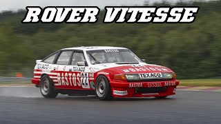 Rover Vitesse \/ SD1 racecars | flybys, idle, downshifts