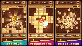 Wood Block Blast - Puzzle Game Gameplay Video for Android Mobile screenshot 5