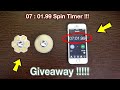 {GIVEAWAY} The Longest Spin I Have Ever Seen 7 Minutes + !! Coolest Fidget Spinner ?