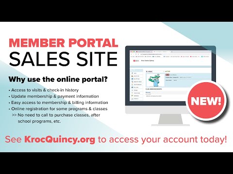 The Kroc Center Member Portal