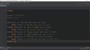 042 Ternary Operator And More Conditional Statement