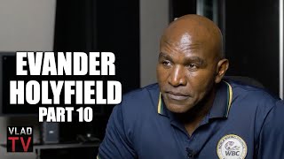 Evander Holyfield on Larry Holmes Giving Him 36 Stitches, Still Won the Fight (Part 10)