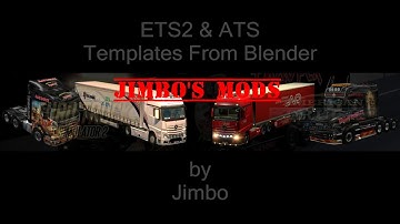 How To Make ETS2 & ATS Truck & Trailer Templates