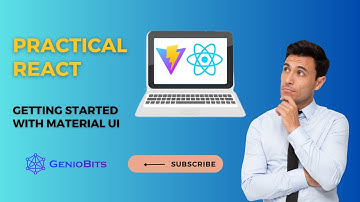 Getting started with Material UI | Practical React | Imran Kabir | Geniobits