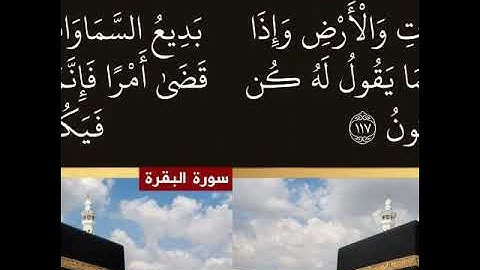 مقام النهاوند آية مؤثرة من سورة البقرة للقارئ علي هوبي