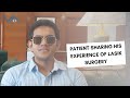 Patient Sharing His Experience of Lasik Surgery | Visual Aids Centre #121