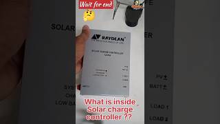 What is inside solar charge controller | solar | mppt charge controller shorts short reels