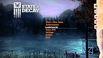Main Menu: State of Decay