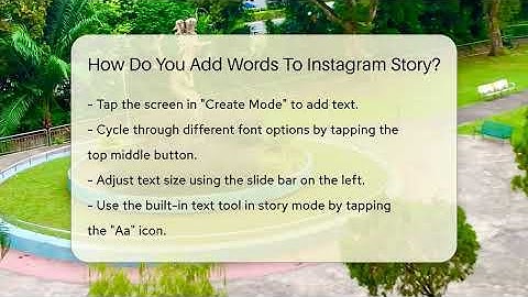 How Do You Add Words To Instagram Story? - Everyday-Networking
