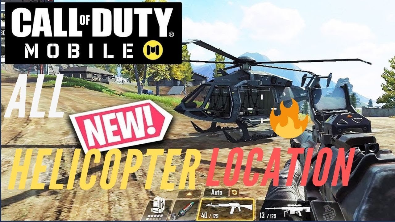 COD MOBILE Helicopter Location |Lauch Station| - 