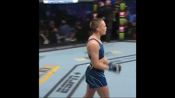 ROSE NAMAJUNAS KNOCKS OUT ZHANG WEILI