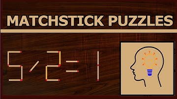 Matchstick Puzzle | Matchstick Logic Puzzles | Matchstick Tricks#BrainGames #MatchstickChallenge