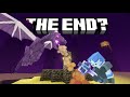 I Defeated the Ender Dragon in my Forever World | Minecraft Survival
