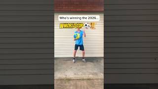 Who’s winning the 2026 World Cup ? football soccer viral fyp shorts futbol youtubeshorts