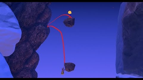 Floating Rock to Easter Egg w/Negative Pull | Getting Over It