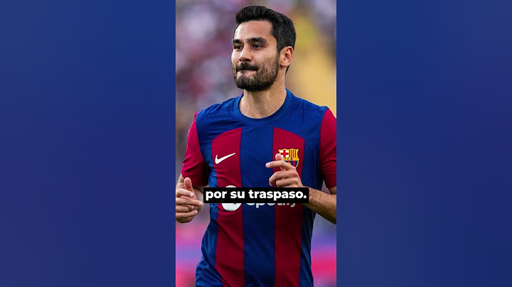 Gundogan se va del Barcelona?