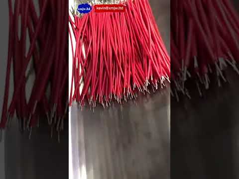 Full Automatic Mute Model Wire Rope Cutting Stripping Crimping Machine