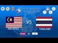MALAYSIA VS THAILAND 2019 Asia Pacific Deaf Futsal Championships