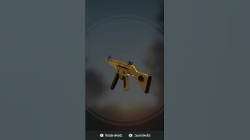 Rust Console Golden MP5 #shorts
