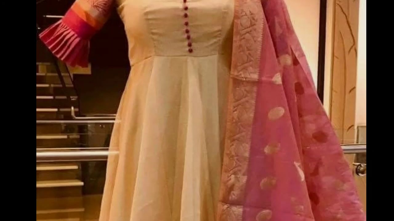 making anarkali from saree