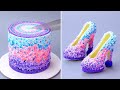 Fun and creative tasty chocolate cake recipes  satisfying galaxy cake decorating tutorial