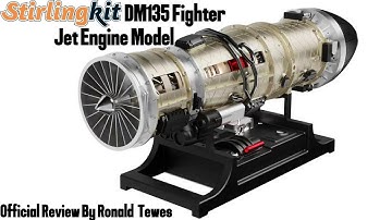 Working F-35 Fighter Jet Engine Model Review - StirlingKit