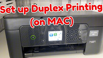 How to set up duplex (double-sided) Printing on Mac