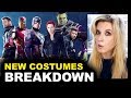 Avengers Endgame NEW COSTUMES Breakdown