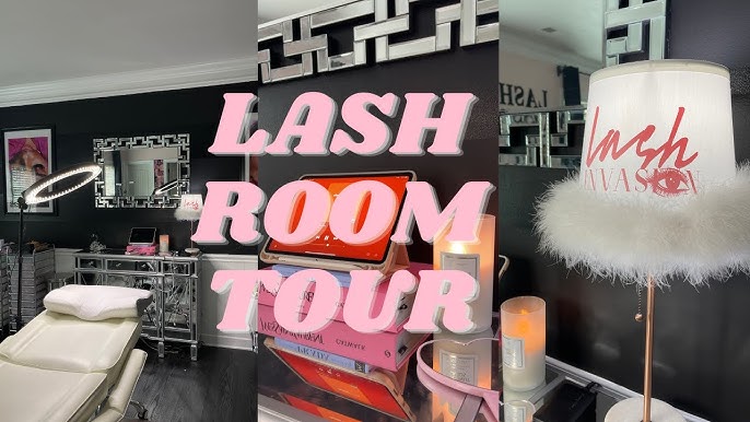 LASH ROOM DECOR / MUST HAVES 🚨 #lashextensions 