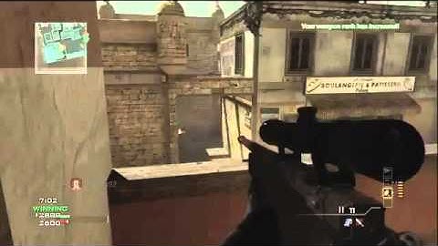 Modern Warfare 3 - L11A8 Quickscoping Gameplay (COD MW3)